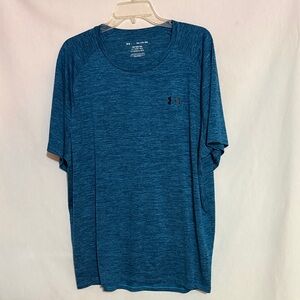 Under Armour Heathered Teal Performance Tee, Size XXL, NWOT, MAKE AN OFFER!!!